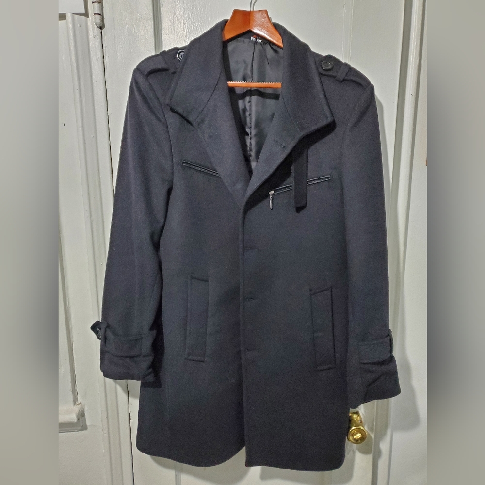 CZK cashmere and wool men's coat